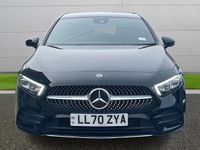 Used Mercedes A180 AMG line 136 HP (100 kW) 2020 Black Hatchback