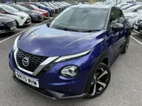 Used Nissan Juke Tekna 2020 Blue SUV