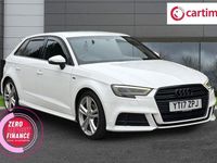 Used Audi A3 Sportback S-Line 150 HP (110 kW) 2017 White Hatchback