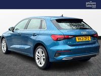 Used Audi A3 Sport 147 HP (108 kW) 2021 Blue Sedan