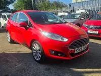 Used Ford Fiesta Titanium 2017 Red Hatchback