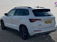 Used Skoda Karoq SportLine 150 HP (110 kW) 2023 White SUV