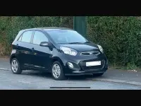 Used Kia Picanto 68 HP (50 kW) 2014 Black Hatchback