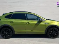 Used VW Taigo R-line 150 HP (110 kW) 2023 Visual green metallic black SUV