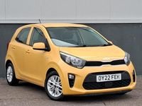 Used Kia Picanto 2022 Yellow Hatchback