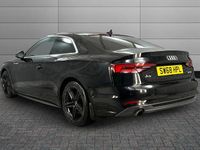 Used Audi A5 S-Line 147 HP (108 kW) 2018 Black Coupe