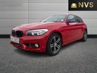 Used BMW 116 Sport Line 2015 Red Hatchback