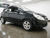 Begagnad Vauxhall Corsa 2008 Svart Halvkombi