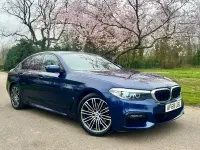 Begagnad BMW 530e M Sport 2018 Blå Sedan