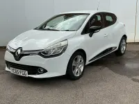 Used Renault Clio Dynamique 88 HP (64 kW) 2015 White Hatchback