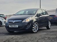 Used Vauxhall Corsa Active 100 HP (73 kW) 2012 Black Hatchback