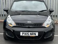 Used Kia Rio 2015 Black Hatchback