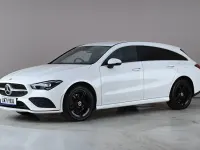 Used Mercedes CLA250e Shooting Brake AMG Line Premium 218 HP (160 kW) 2021 White Estate