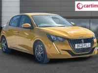 Used Peugeot 208 Active Premium 102 HP (75 kW) 2021 Yellow Hatchback