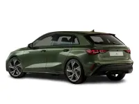 New Audi A3 Sportback Black Edition 2026 Green Hatchback