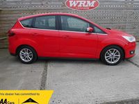 Used Ford C-MAX Zetec 125 HP (91 kW) 2017 Red MPV