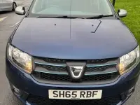 Used Dacia Sandero Lauréate 90 HP (66 kW) 2015 Blue Hatchback