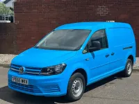 Used VW Caddy Startline 102 HP (75 kW) 2015 Blue MPV