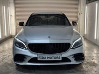 Used Mercedes C220 AMG Line Premium 194 HP (142 kW) 2020 Silver Sedan