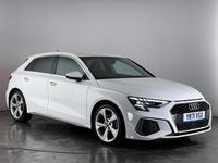 Used Audi A3 Sportback S-Line 2021 White Hatchback