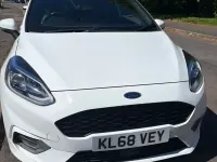 Used Ford Fiesta ST-Line X 140 HP (102 kW) 2019 White Hatchback