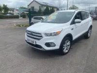 Used Ford Kuga Zetec 120 HP (88 kW) 2017 White SUV