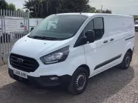 Used Ford Transit Custom 105 HP (77 kW) 2018 White Van