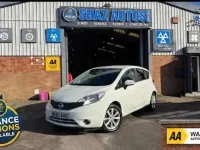 Used Nissan Note Acenta Premium 98 HP (72 kW) 2015 White Hatchback
