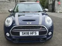 Używany Mini Cooper S Hatch 2018 Niebieski Hatchback
