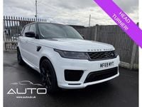 Used Land Rover Range Rover Sport HSE Dynamic 398 HP (292 kW) 2019 White SUV