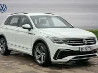 Used VW Tiguan R-line Edition 150 HP (110 kW) 2023 White SUV