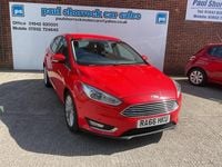 Used Ford Focus Titanium X 120 HP (88 kW) 2017 Red Hatchback