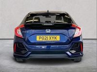 Used Honda Civic SE 126 HP (92 kW) 2021 Blue Hatchback