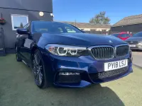 Used BMW 520 M Sport 2018 Blue Sedan