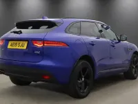 Second-hand Jaguar F-Pace R-Sport 180 CP (132 kW) 2019 Albastru SUV