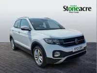 Used VW T-Cross SE 108 HP (79 kW) 2021 White SUV