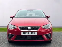 Begagnad Seat Ibiza SE Technology 80 HK (58 kW) 2019 Röd Halvkombi