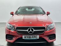 Used Mercedes E220 AMG Line Premium Plus 194 HP (142 kW) 2018 Red Coupe