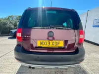 Used Skoda Yeti Elegance 140 HP (102 kW) 2013 Maroon SUV
