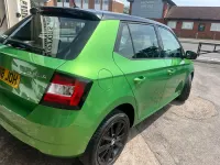 Used Skoda Fabia Colour Edition 2018 Green Hatchback