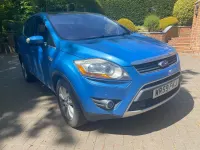 Usado Ford Kuga Titanium 136 CV (100 kW) 2009 Azul SUV