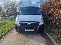 Used Vauxhall Movano 130 HP (95 kW) 2019 White MPV
