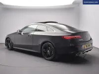 Used Mercedes E220 AMG line 2018 Black Coupe