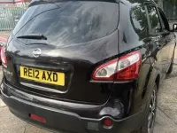 Used Nissan Qashqai +2 N-TEC 110 HP (80 kW) 2012 Black SUV