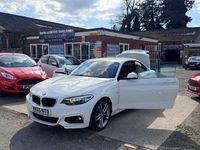 Used BMW 218 M Sport 136 HP (100 kW) 2015 White Coupe