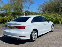 Used Audi S3 2015 White Sedan