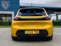 Used Peugeot e-208 GT 100 kW (136 HP) 2022 Yellow Hatchback