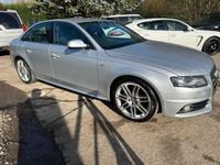 Used Audi A4 S-Line 160 HP (117 kW) 2010 Silver Sedan