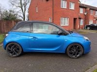 Used Vauxhall Adam 70 HP (51 kW) 2016 Blue Hatchback