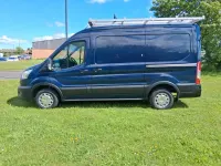 Used Ford Transit Trend 130 HP (95 kW) 2021 Blue Van